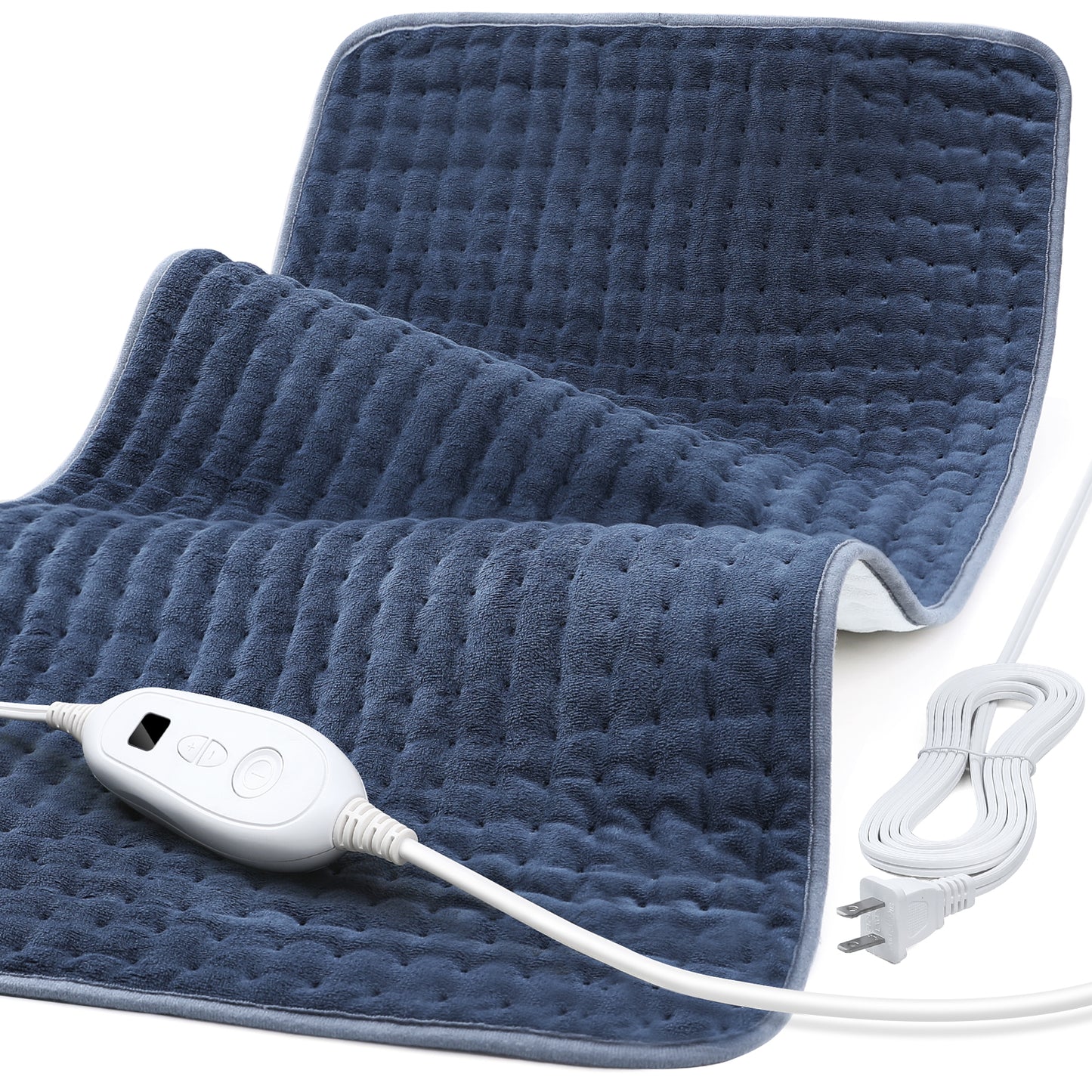 Heating Pad for Back Pain Relief, 17" X 33" XXX-Large Heating Pads for Cramps,Electric Heating Pad Xl with 6 Fast Heating Settings,Moist Dry Heat Options,Auto-Off,Machine Washable