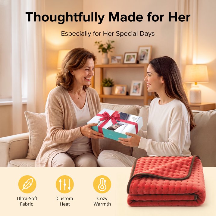 Sable Heating Pad, XXX-Large for Fast Relief with 6 Temperature Settings, 33" X 17", FSA Eligible, Auto Off, Moist & Dry Heat Therapy for Neck Back Shoulder Relief and Cramps